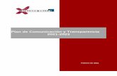 Plan de Comunicación y Transparencia 2021-2023