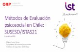 Métodos de Evaluación psicosocial en Chile: SUSESO/ISTAS21