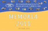 MEMORIA 2018 - AEFAM