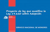 Proyecto de ley que modifica la Ley 19.620 sobre Adopción