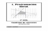 1. Programación lineal