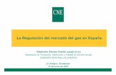 La Regulación del mercado del gas en España