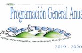 I.E.S. PUNTAGORDA PROGRAMACIÓN GENERAL ANUAL 2019- 20