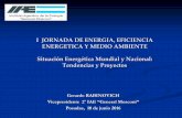 I JORNADA DE ENERGIA, EFICIENCIA ENERGETICA Y MEDIO ...