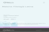 Materia Filología Latina - dspace5.filo.uba.ar