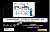 Mesa Redonda: Las Energías Renovables y su normativa ...