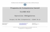 Programa de Competencia Varonil CLASE AC2