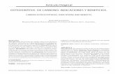 Artículo Original OSTEOSINTESIS DE CARBONO. INDICACIONES …