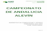 CAMPEONATO DE ANDALUC - fandaluzabm.org