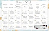 LifeWay Mujeres Calendario Familiar Enero 2019