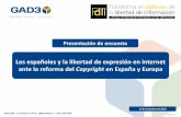 Los españoles y la libertad de expresión en internet ante ...