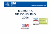 BVCM015474 Memoria de consumo 2006 - Comunidad de Madrid