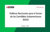Políticas Nacionales para el Sector de los Camélidos ...