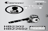 OM, Zenoah, HB2302, HBZ2602, 2010-01, ES