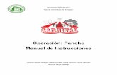 Operación: Pancho Manual de Instrucciones