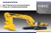 RETROEXCAVADORA PC1250-8 (BH) PC1250SP-8 PALA CARGADORA ...