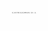 PRESENTACIONES CATEGORIA D-1