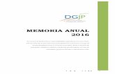 MEMORIA anual 2016 - DGJP