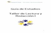 Guía de Estudios Taller de Lectura y Redacción I