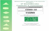 Matemáticas a Ciencias I 1º Bachillerato Capítulo 3: Funciones