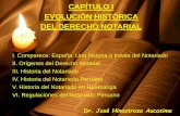 CAPÍTULO I EVOLUCIÓN HISTÓRICA DEL DERECHO NOTARIAL
