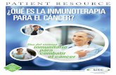 CONTENIDO - Society for Immunotherapy of Cancer