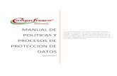 MANUAL DE POLITICAS Y PROCESOS DE PROTECCION DE DATOS