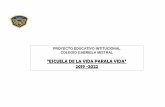 “ESCUELA DE LA VIDA PARALA VIDA” 2019 -2022