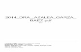 BAEZ.pdf 2014 DRA. AZALEA GARZA - Universidad Autónoma de ...