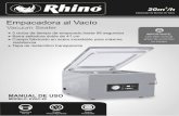 Empacadora al Vacío - Rhino.mx