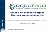 Estado de avance Energías Marinas en Latinoamérica