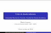 Crisis de deuda soberana - San Miguel de Tucumán