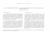 LA DIFUSION DE LA GLACIOLOGIA EN ESPAÑA (1849-1917) of