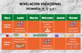 Nivelación vacacional 2021 - Colegio Castalia
