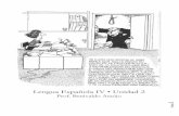 Lengua Española IV • Unidad 2