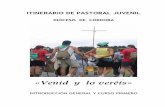 ITINERARIO DE PASTORAL JUVENIL