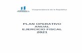 PLAN OPERATIVO ANUAL EJERCICIO FISCAL 2021