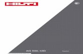 AG 500-12D Español - Hilti
