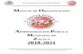 ADMINISTRACIÓN PÚBLICA MUNICIPAL DE ZAUTLA 2018-2021