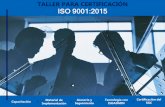 TALLER PARA CERTIFICACIÓN ISO 9001:2015