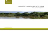 Evaluación de la calidad del agua del Río Cuareim (período ...