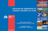 Acciones de adaptaci³n al Cambio Climtico en Chile