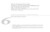 El Control Fiscal. Entre el Control Político y el Control ...· ente de control: control fiscal ...