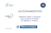 ACCIONAMIENTOS - tv.uvigo.es TEMARIO-Tipos de accionamientos.-Accionamientos ms usados en la industria.-Accionamientos