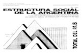 ESTRUCTURA - ---- - SOCIAL - cepal.org estructura social... · ESTRUCTURA SOCIAL DE LA ARGENTINA ...